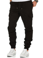 Men's Cargo Pocket Drawstring Pants