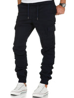 Men's Cargo Pocket Drawstring Pants